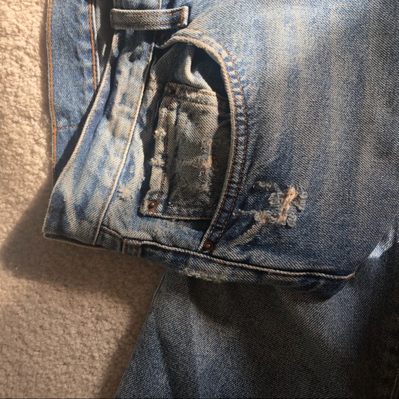 ZARA High Waisted Button Up Jeans - Picture 9 of 11